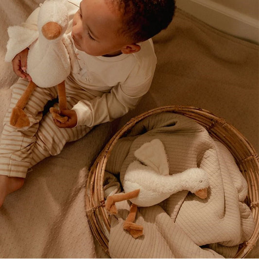 Peluche Oca Little Dutch Newborn Naturals 25 cm