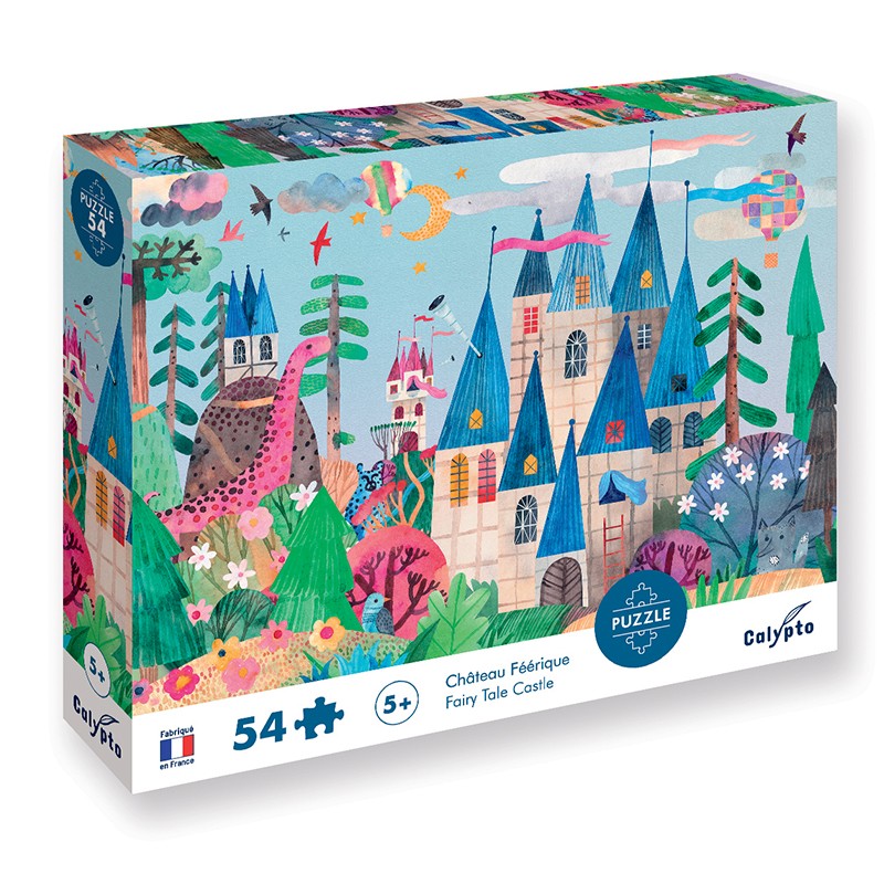 Puzzle Castillo de Cuento 54 piezas