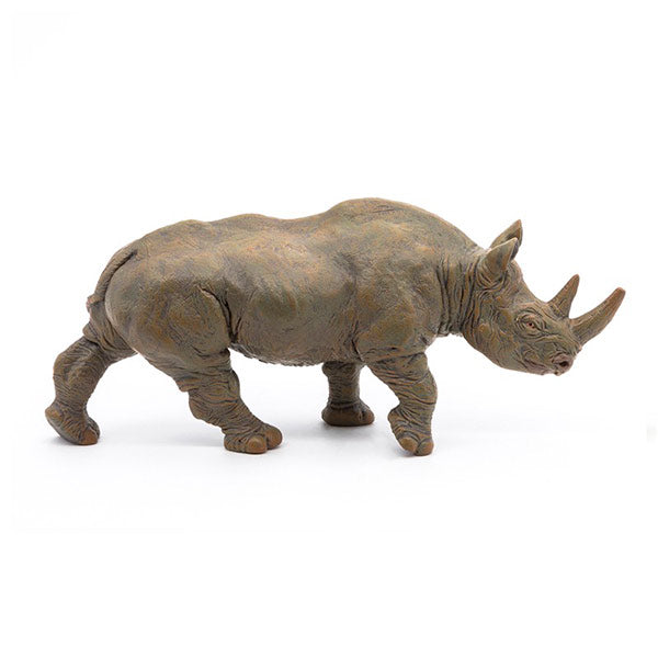 Rinoceronte Negro Animales Juguete Papo