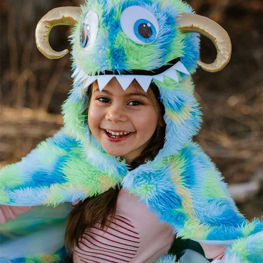 Capa Monstruo Swampy 4-6 Años Great Pretenders