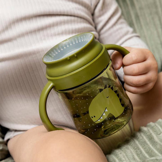 Vaso Aprendizaje Trixie Dino Con Asas Antiderrame
