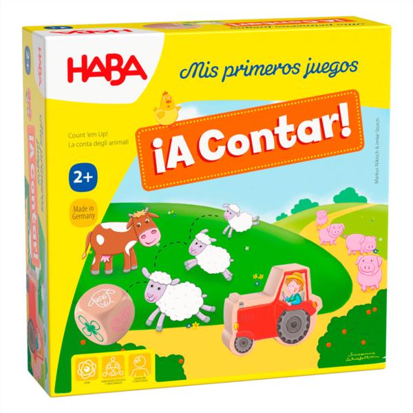 JUEGO MESA HABA NIÑOS ¡A CONTAR! MIS PRIMEROS JUEGOS LENGUAJE