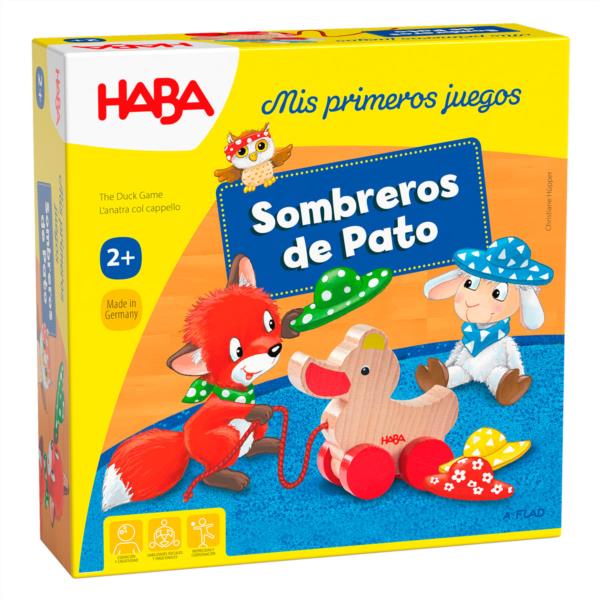 MIS PRIMEROS JUEGOS HABA SOMBREROS DE PATO DESARROLLO LENGUAJE NIÑOS