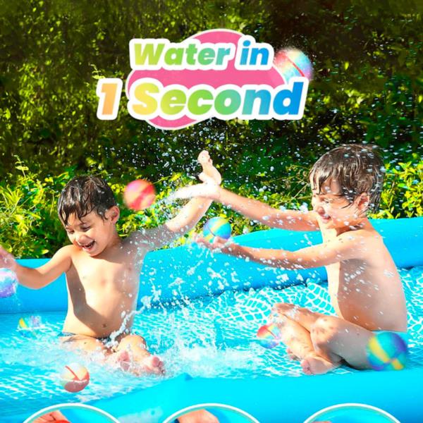 juego infantil globos agua reutilizables soppycid diversión playa parque