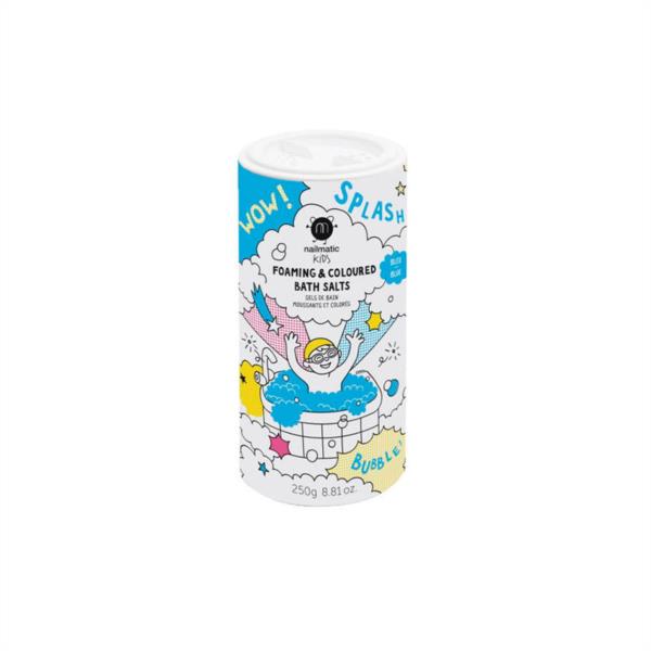 SALES BAÑO AZUL BURBUJAS BAÑERA NIÑOS NAILMATIC DIVERSION COLOREA AGUA HIDRATA CALMA