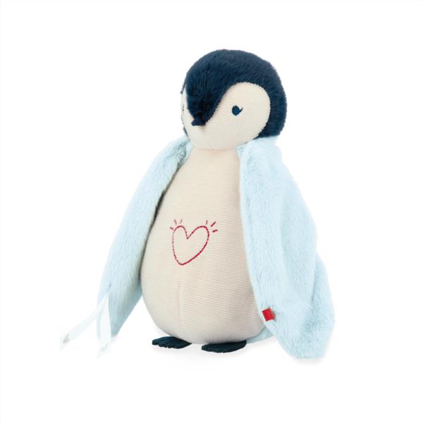 Luz Nocturna Pingüino de Peluche azul - Kaloo apego bebes niños habitacion