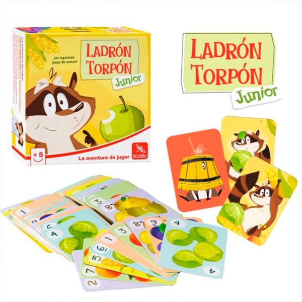 JUEGO EDUCATIVO PARA NIÑOS INFANTIL LADRÓN TORPÓN JUNIOR LUDILO LOGICA DESARROLLO