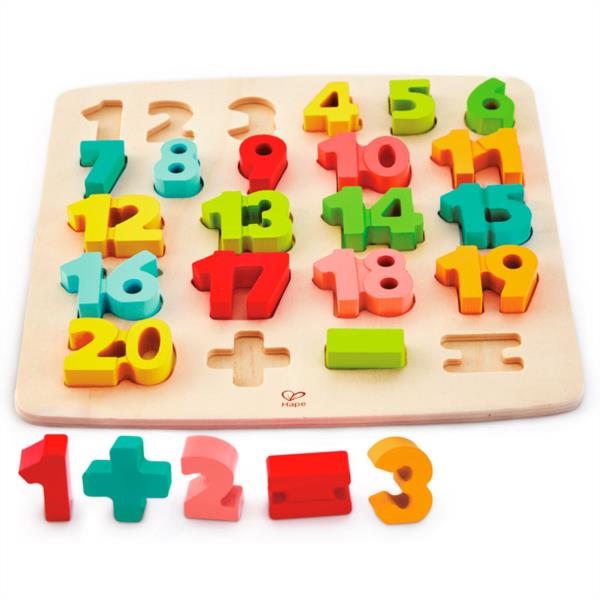 Puzle Numérico y Matemático Robusto juego educativo niños sumas aprender los números