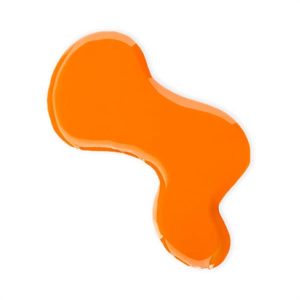 ESMALTE PARA NIÑAS A BASE DE AGUA PINTAUÑAS INUWET NARANJA NEON OLOR MANGO INFANTIL