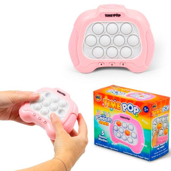 JUEGO JUGUETE TIME POP rosa RAPIDEZ CONCENTRACION NIÑOS ADULTOS INFANTIL