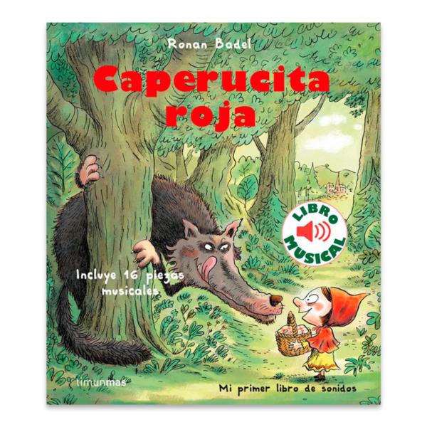 libro sonidos musical musica caperucita roja timun mas infantil marion billet