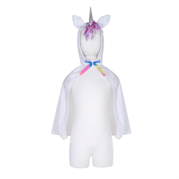 DISFRAZ CAPA DE UNICORNIO COLOR BLANCO TALLA 2-3 AÑOS GREAT PRETENDERS NIÑOS INFANTIL MAGIA