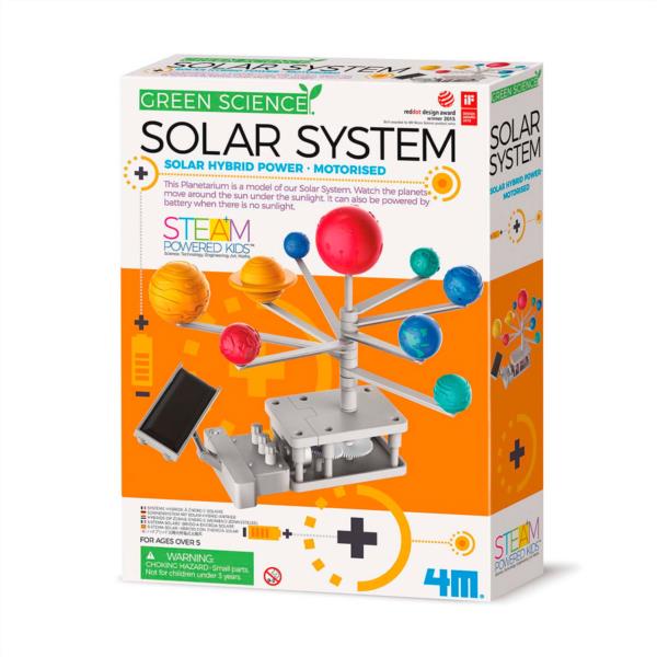 MAQUETA SISTEMA SOLAR NIÑOS APRENDIZAJE INFANTIL FOMENTA LA CONCENTRACION