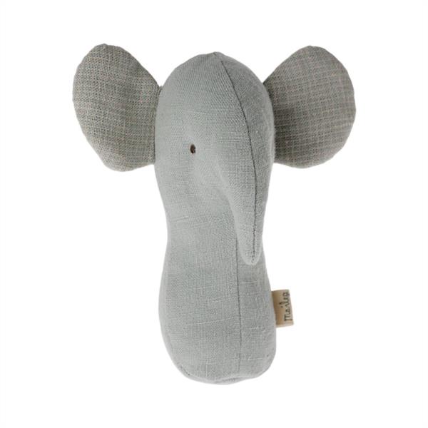 Sonajero Lullaby Friends Elefante Azul Claro Maileg