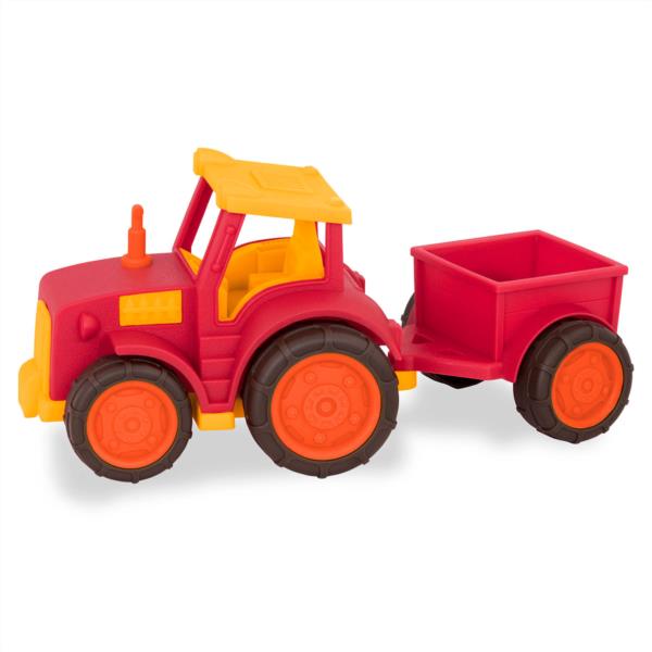 COCHE TRACTOR CON REMOLQUE WONDER WHEELS IMAGINACION EMPATIA MOTRICIDAD