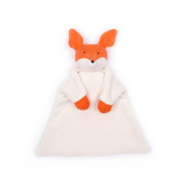 DOUDOU ZORRO DE ALGODÓN ECOLÓGICO NANCHEN NATUR FOMENTA APEGO CALMA BEBE NIÑOS JUGUETE INFANTIL