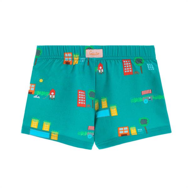 BAÑADOR BOXER LYCRA BEBE NIÑOS LYCRA ESTAMPADO CIUDAD GUITO PROTECCION SOLAR BAÑO PLAYA PISCINA