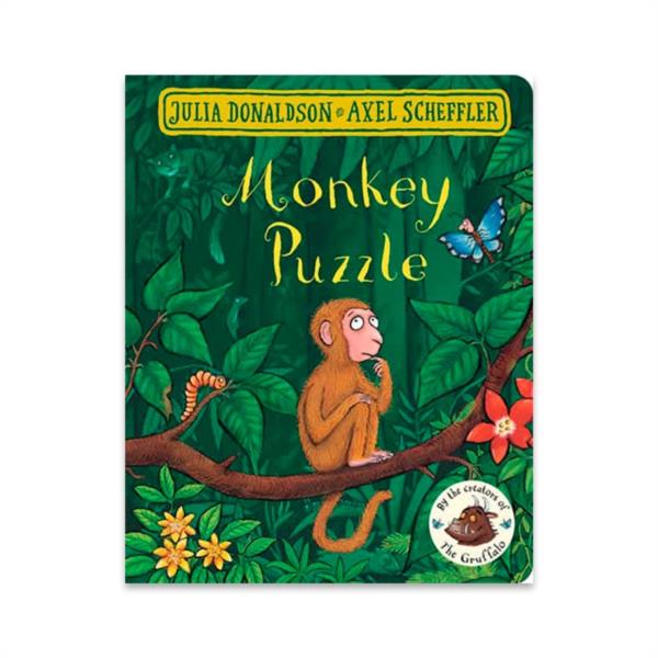 libro book the monkey puzzle julia donaldson ingles para niños