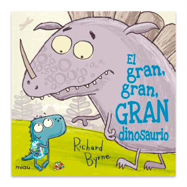 libro el gran gran gran dinosaurio infantil para niños