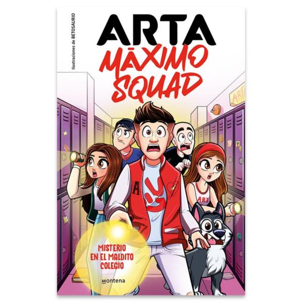 Libro Arta Máximo Squad 1 Misterio en el Maldito Colegio