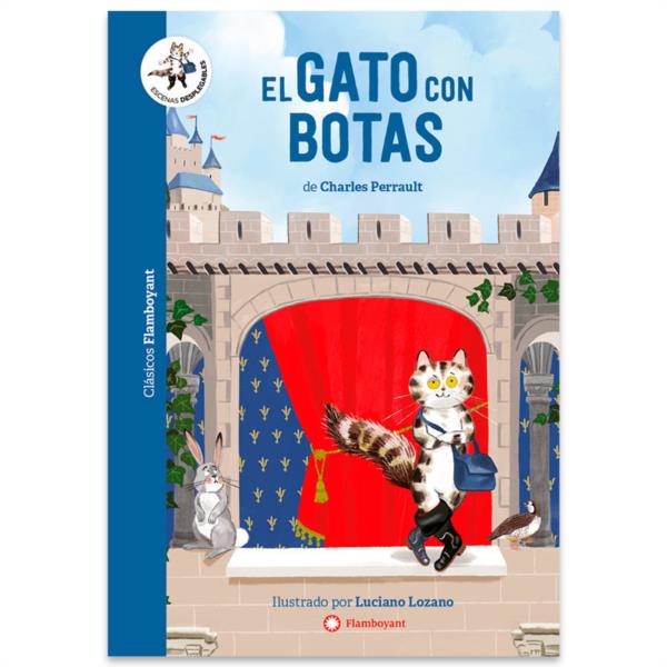 libro infantil el gato con botas flamboyant inteligencia emocional niños