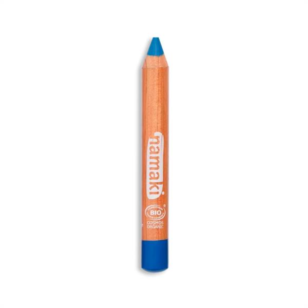 LAPIZ MAQUILLAJE AZUL NAMAKI DISFRAZ PINTURA CARA PINTACARA NIÑOS INFANTIL FACIL LAVABLE