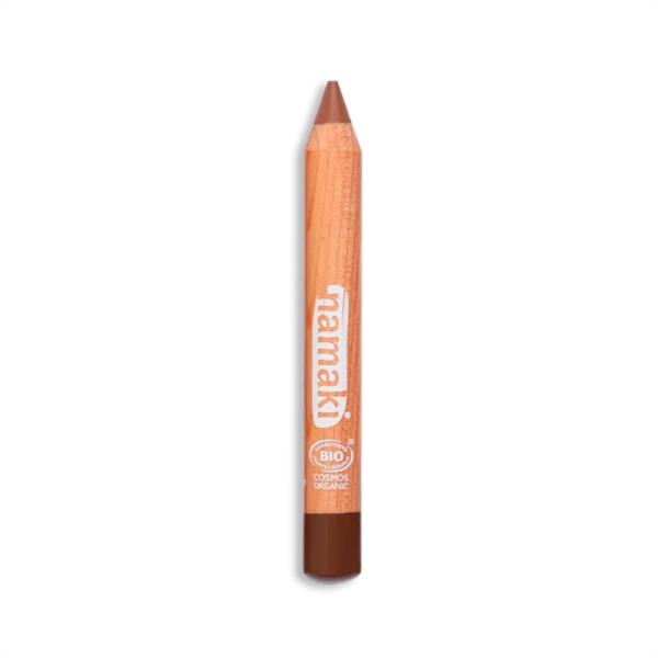 LAPIZ MAQUILLAJE MARRON NAMAKI DISFRAZ PINTURA CARA PINTACARA NIÑOS INFANTIL FACIL LAVABLE