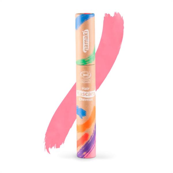 MASCARA PELO ROSA ROSADO NAMAKI DISFRAZ PINTURA MAQUILLAJE NIÑOS INFANTIL FACIL LAVABLE