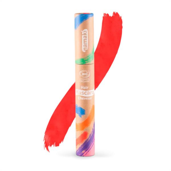 MASCARA PELO ROJO NAMAKI DISFRAZ PINTURA MAQUILLAJE NIÑOS INFANTIL FACIL LAVABLE