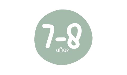 De 7 a 8 años