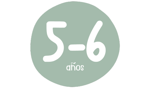 De 5 a 6 años
