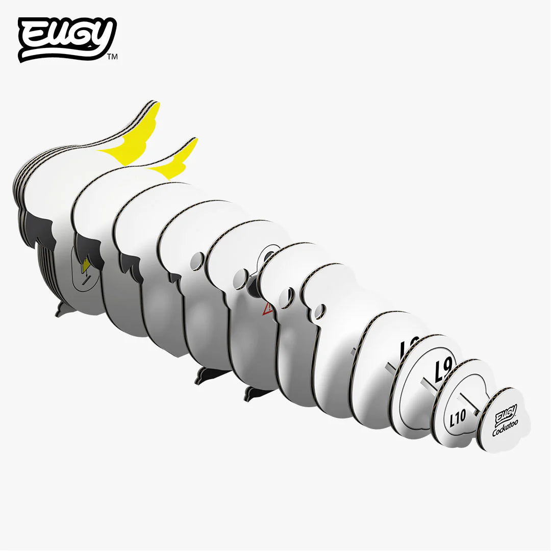 Puzzle 3D Cacatúa Eugy Dodoland