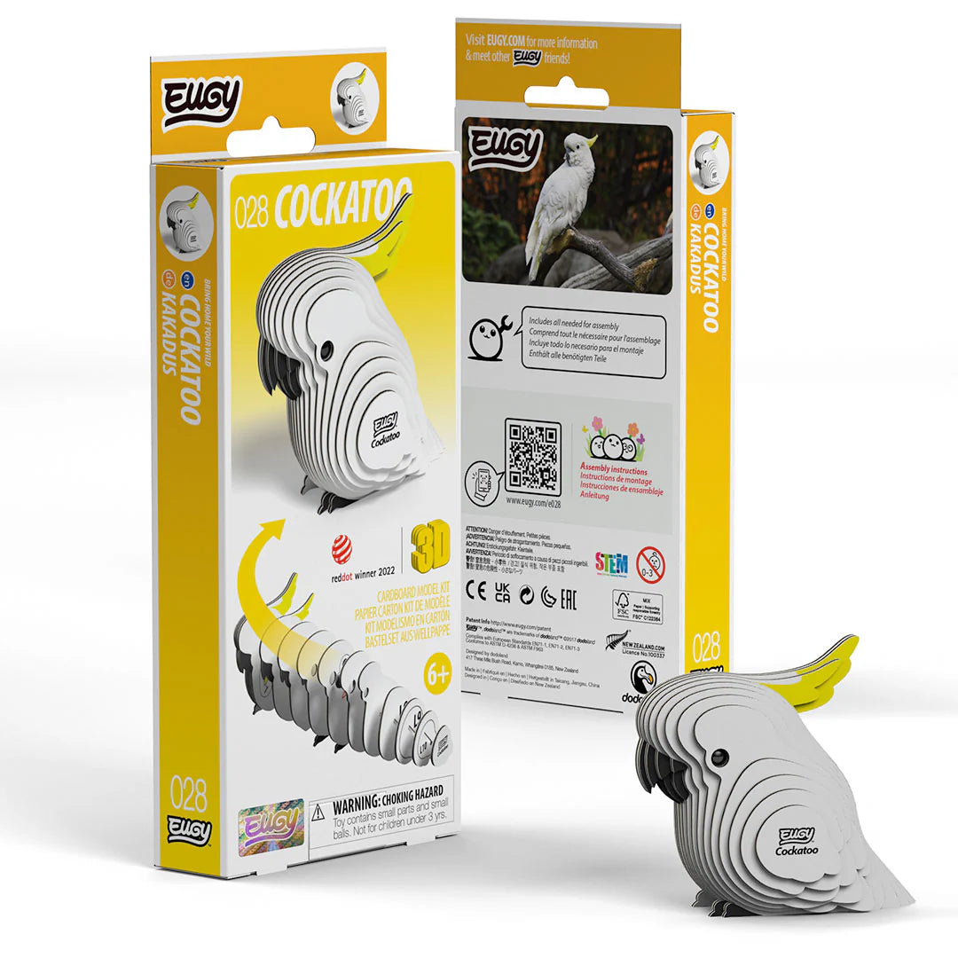 Puzzle 3D Cacatúa Eugy Dodoland