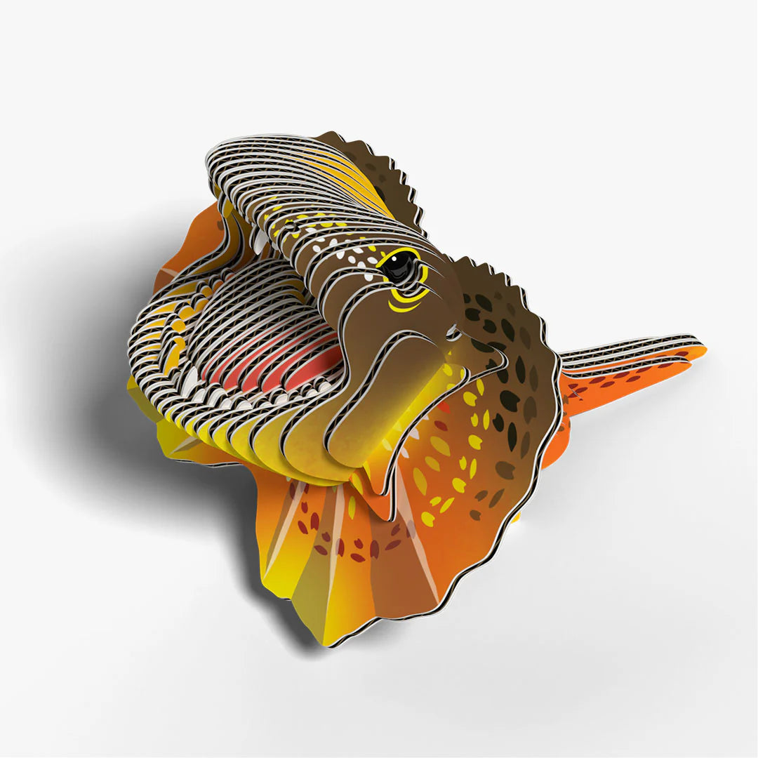 Puzzle 3D Lagarto Con Volantes Eugy Dodoland