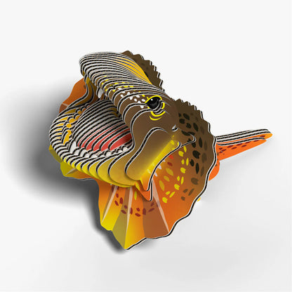 Puzzle 3D Lagarto Con Volantes Eugy Dodoland