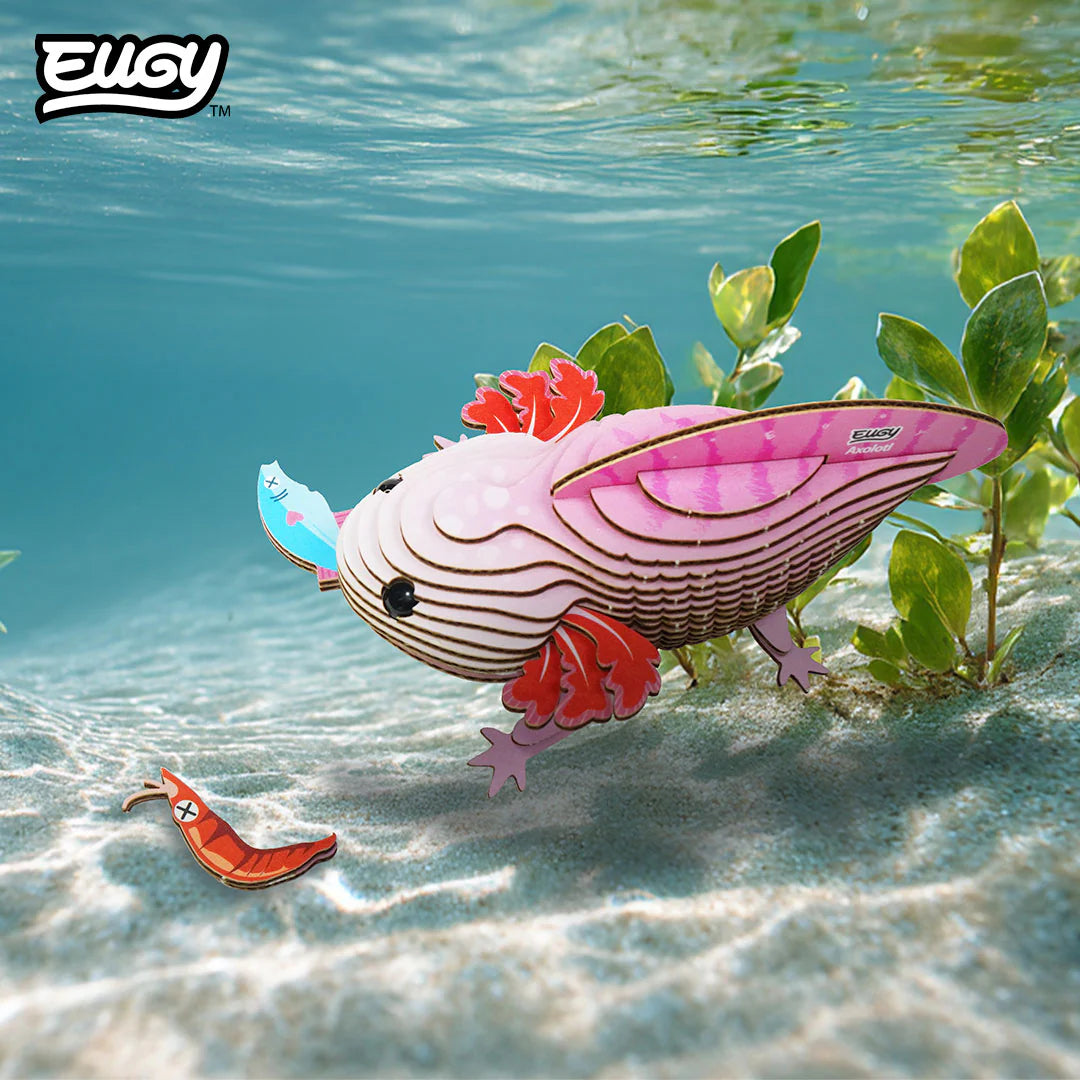 Puzzle 3D Ajolote Eugy Dodoland