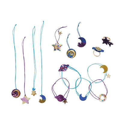 Crea 14 Joyas Galácticas De Resina Janod
