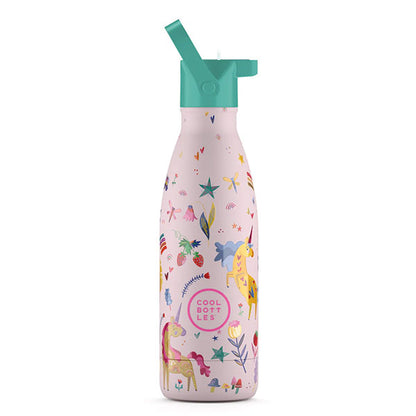 The Kids Bottle Funny Unicorns 350ml Cool Bottles
