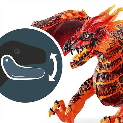 Figura Dragón De Lava Schleich Eldrador