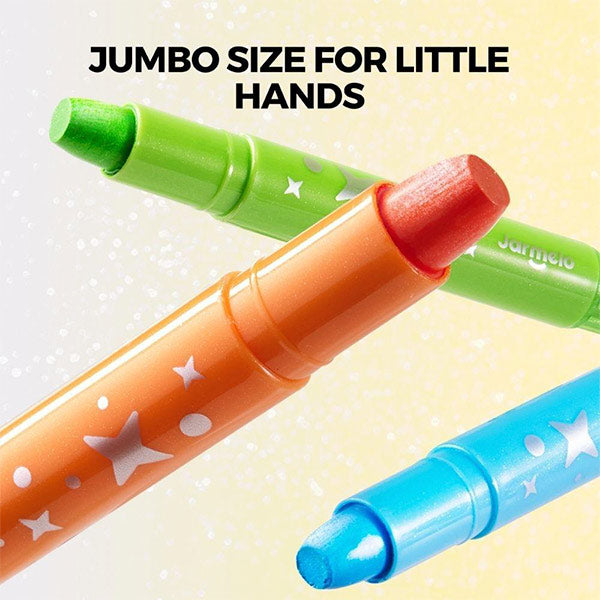 24 Crayones Lavables Jarmelo Dreamy Glitter