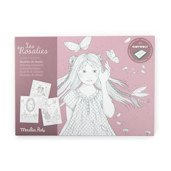 24 Plantillas Dibujo Kidywolf Rosalies Moulin Roty