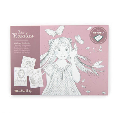 24 Plantillas Dibujo Kidywolf Rosalies Moulin Roty