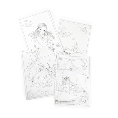 24 Plantillas Dibujo Kidywolf Rosalies Moulin Roty