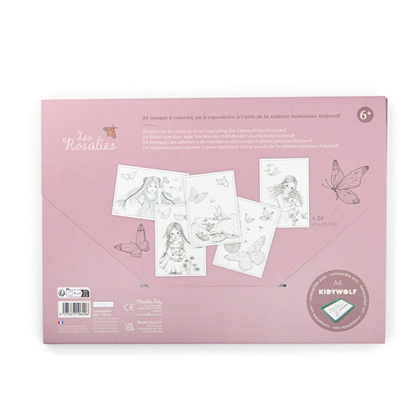 24 Plantillas Dibujo Kidywolf Rosalies Moulin Roty