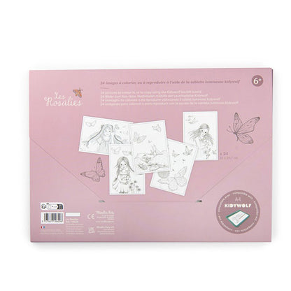 24 Plantillas Dibujo Kidywolf Rosalies Moulin Roty