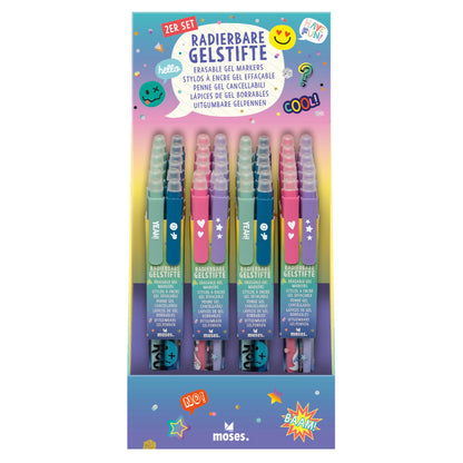 Bolígrafos Gel Borrables Happy Day