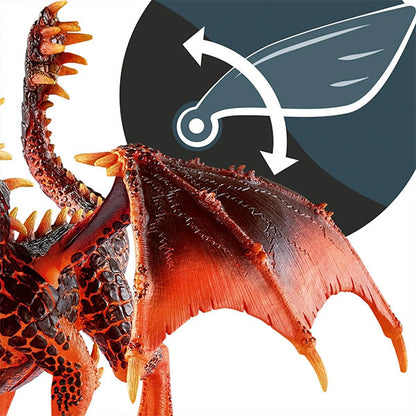 Figura Dragón De Lava Schleich Eldrador