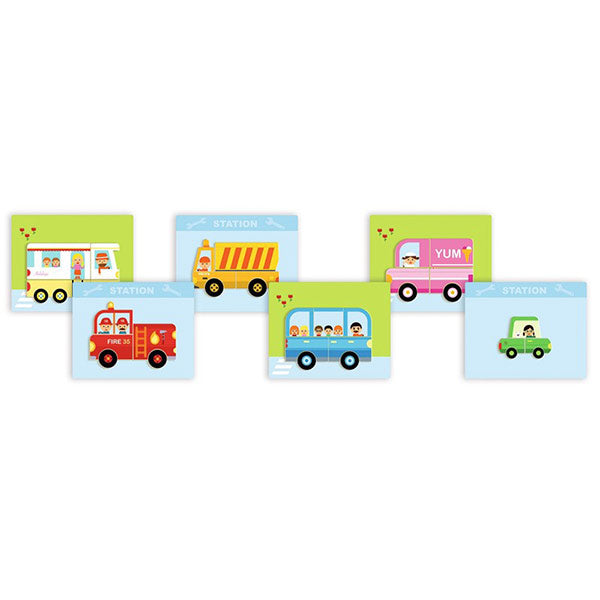 Magnéticos InZeBox Vehículos Djeco