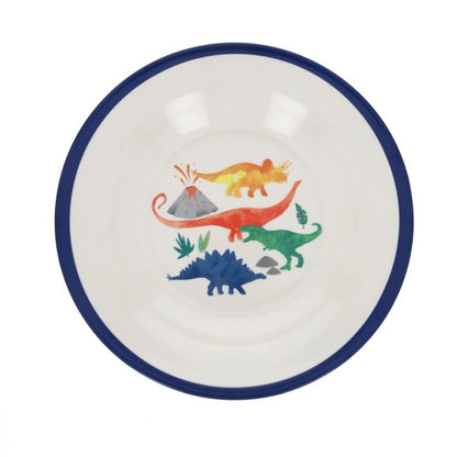 Plato Infantil Hondo Melamina Dinosaurios