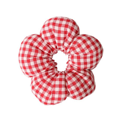 Coletero Ondas Cuadros Rojos